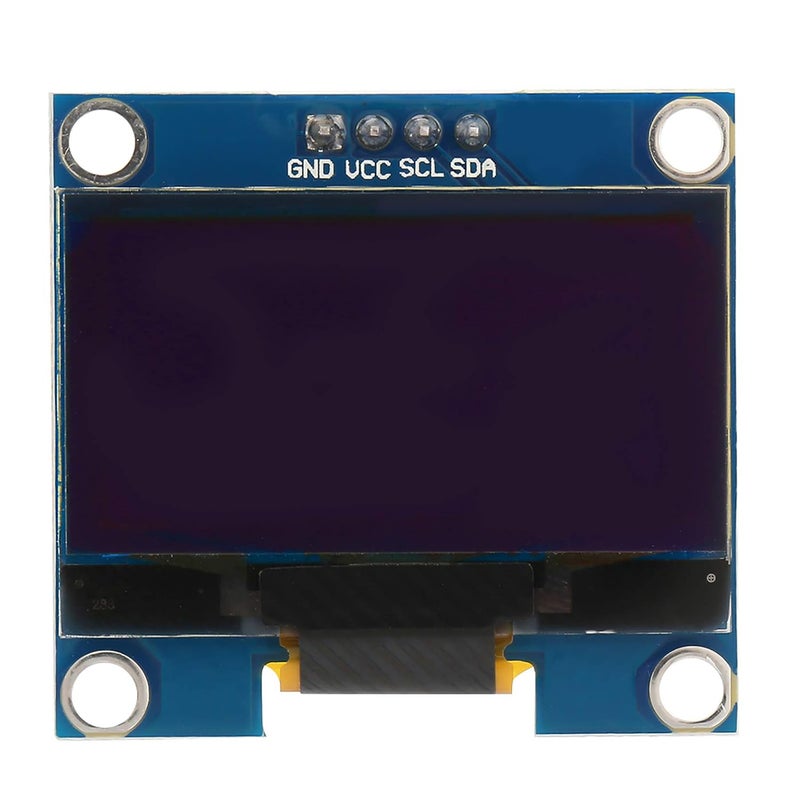 1 3 Inch OLED Display Module I2C I2C Communication 128x64 Resolution White Self Illuminating - Image 1